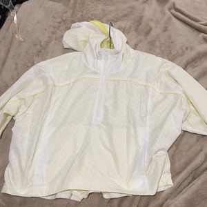 Free people new without tags running windbreaker